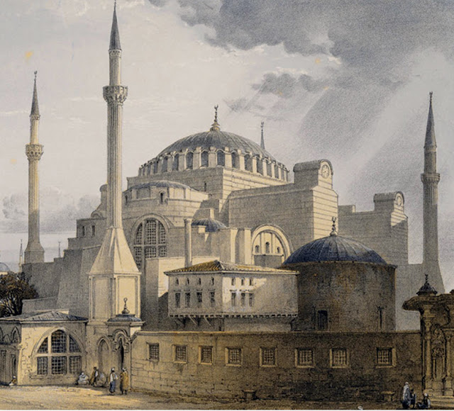 agia sofia Fossati sxedio